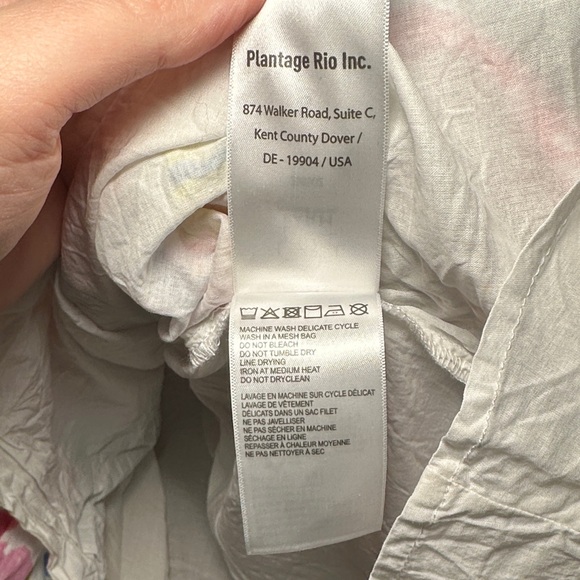 Farm Rio Anthropologie White Good Vibes Mini Dress - Picture 8 of 11